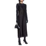 Balenciaga Satin Strappy Midi Dress BA-8736243253460-42