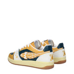 Enterprise Japan Green Leather Low Tops EN-9301461303561-EU40/US7