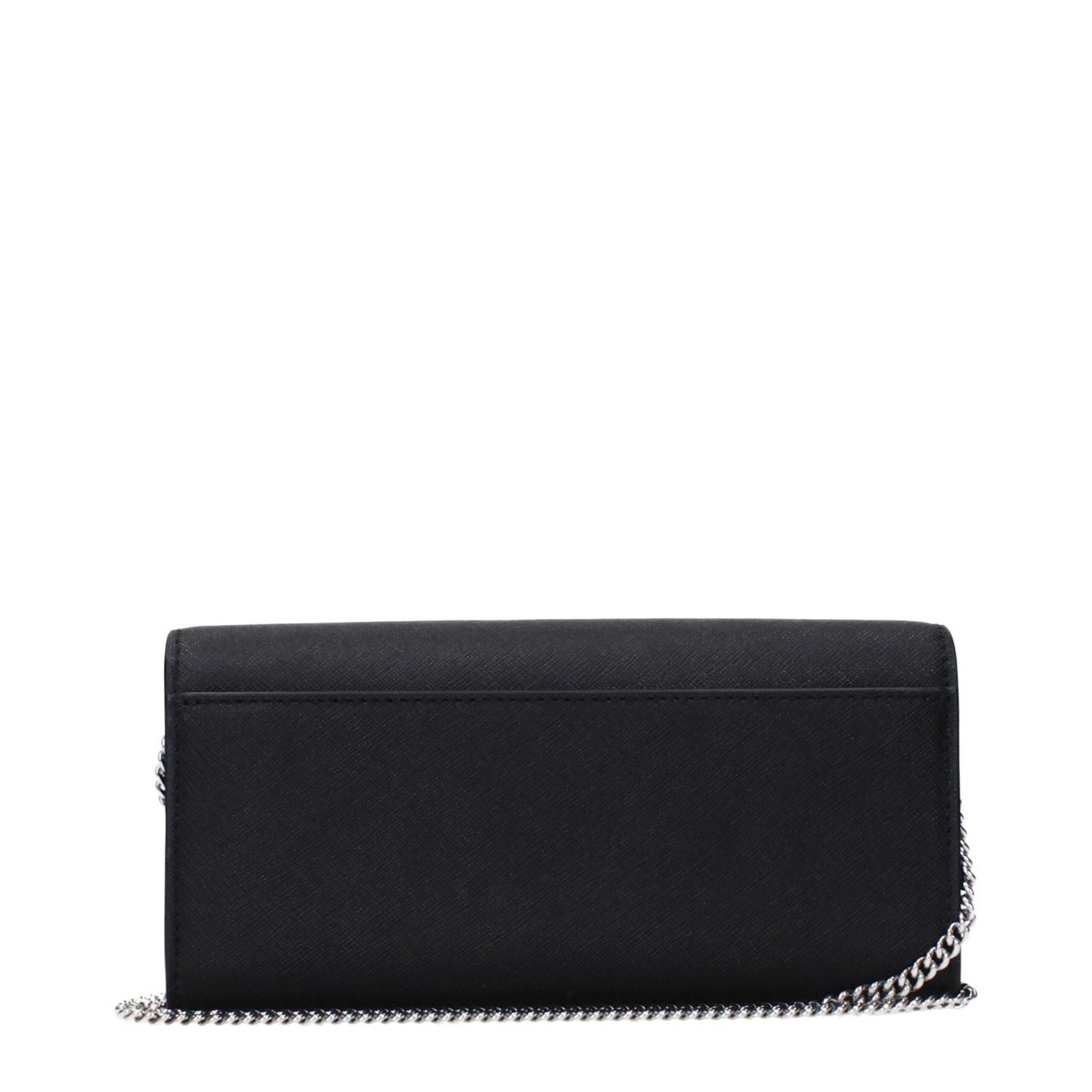 Tory Burch Black Leather Clutch Bag