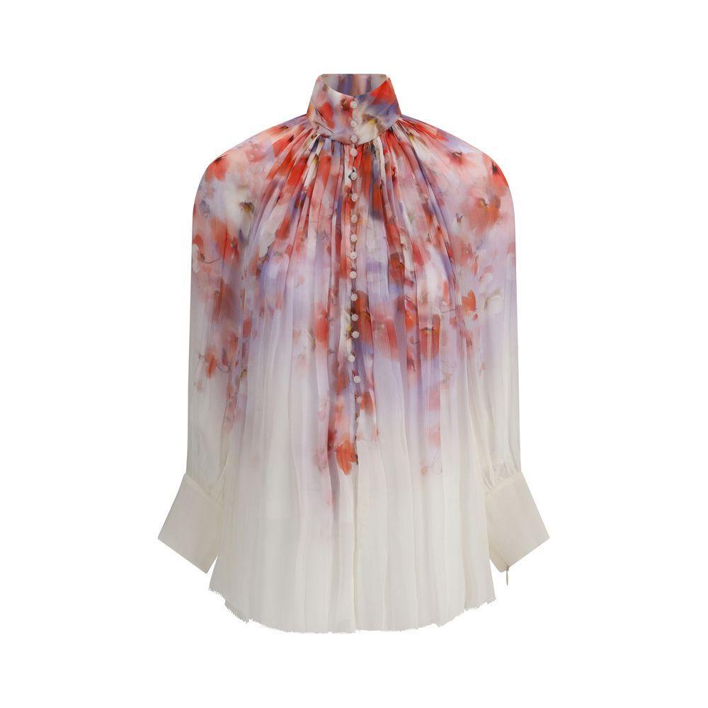 Zimmermann Floral print Crush Blouse ZI-5768TR251SCAFLO-0/XS