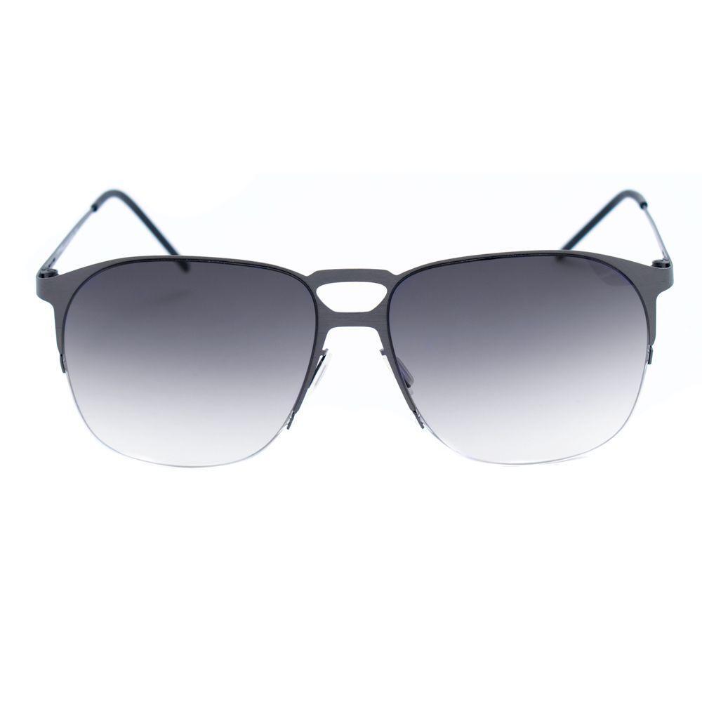 Italia Independent Gray Metal Sunglasses
