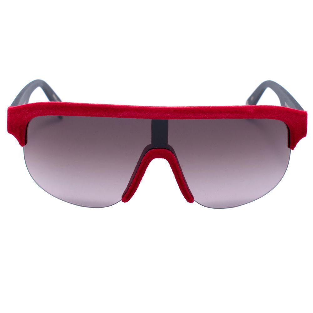 Italia Independent Red Acetate Sunglasses