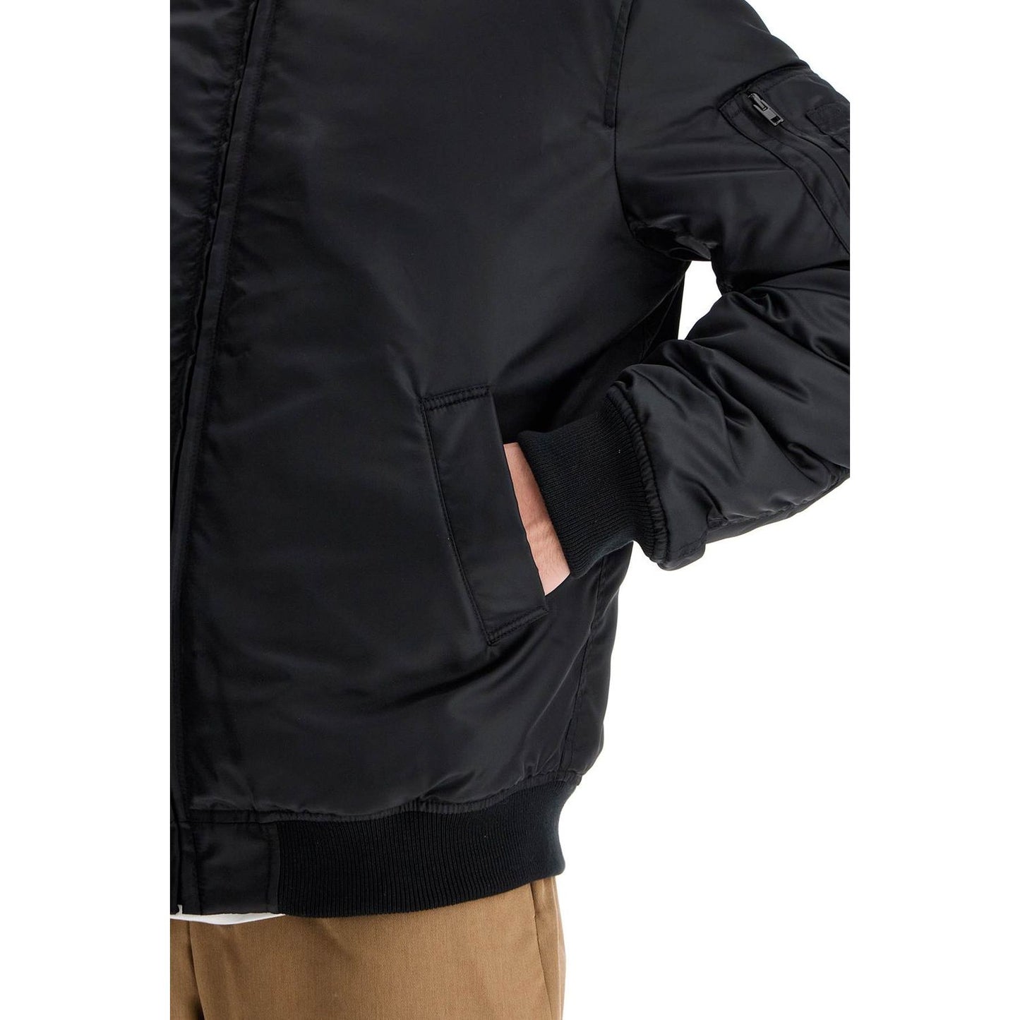 Moschino "bomber jacket with time