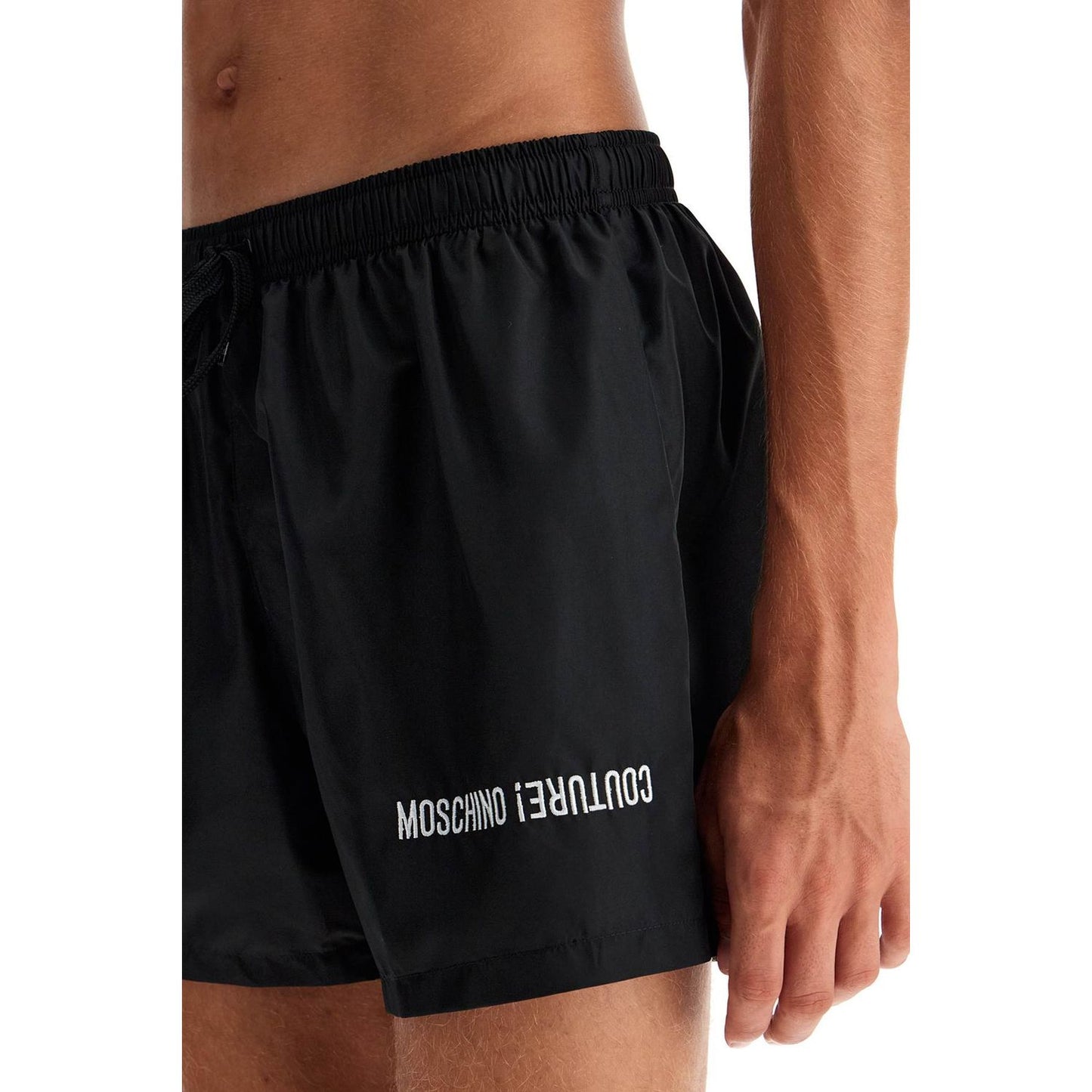 Moschino embroidered sea boxer shorts