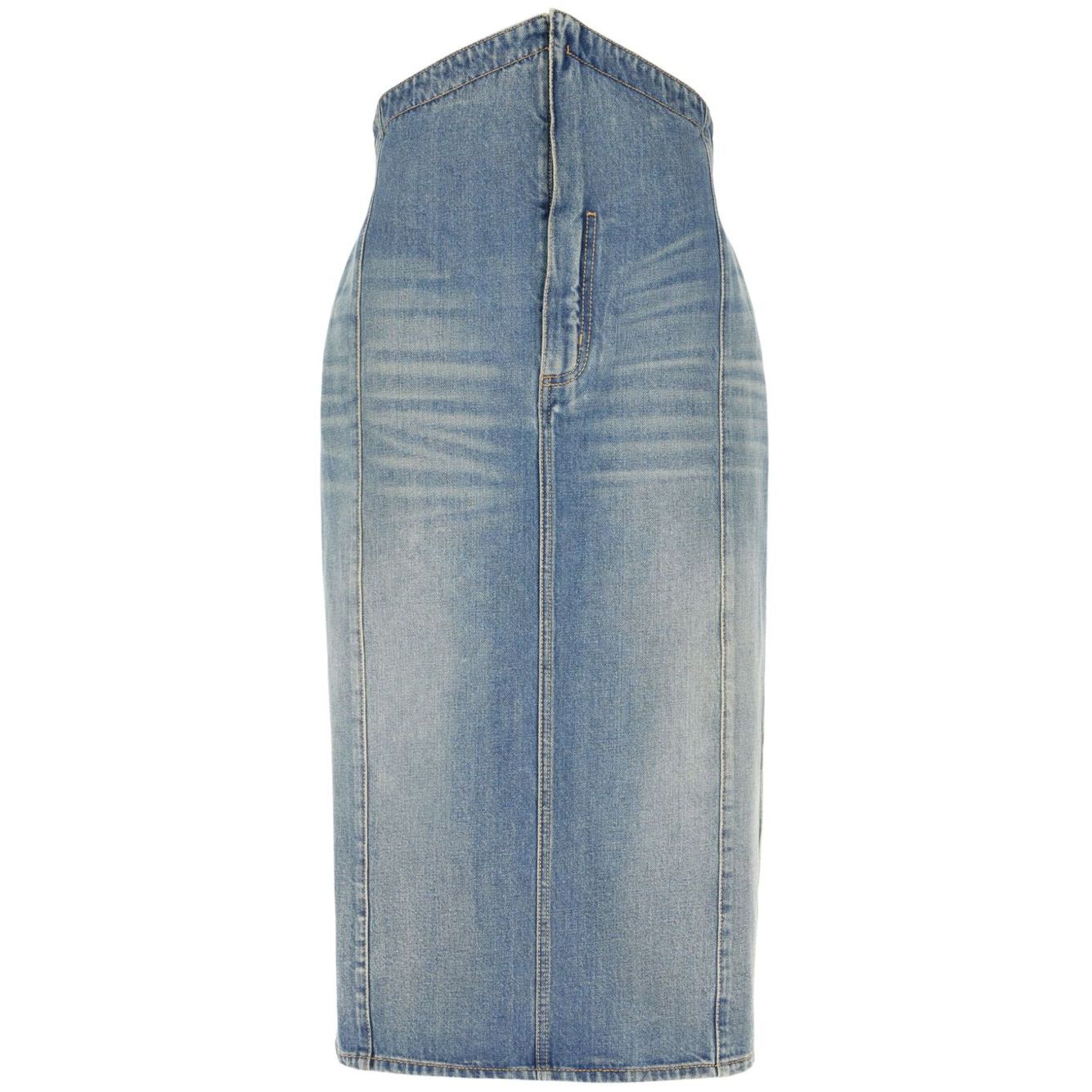 Alexander McQueen Skirts Clear Blue Skirts