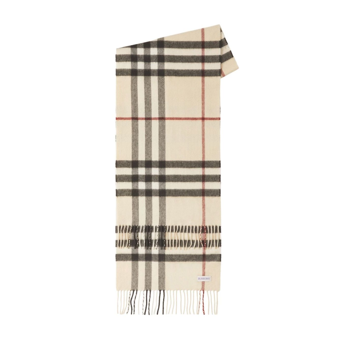 Burberry Check cashmere scarf Scarves Hats & Gloves