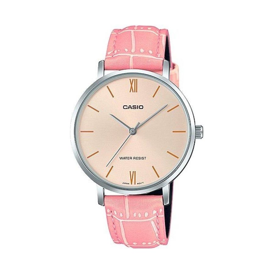 CASIO COLLECTION Mod. MINIMAL. LEATHER - ANTIQUE PINK