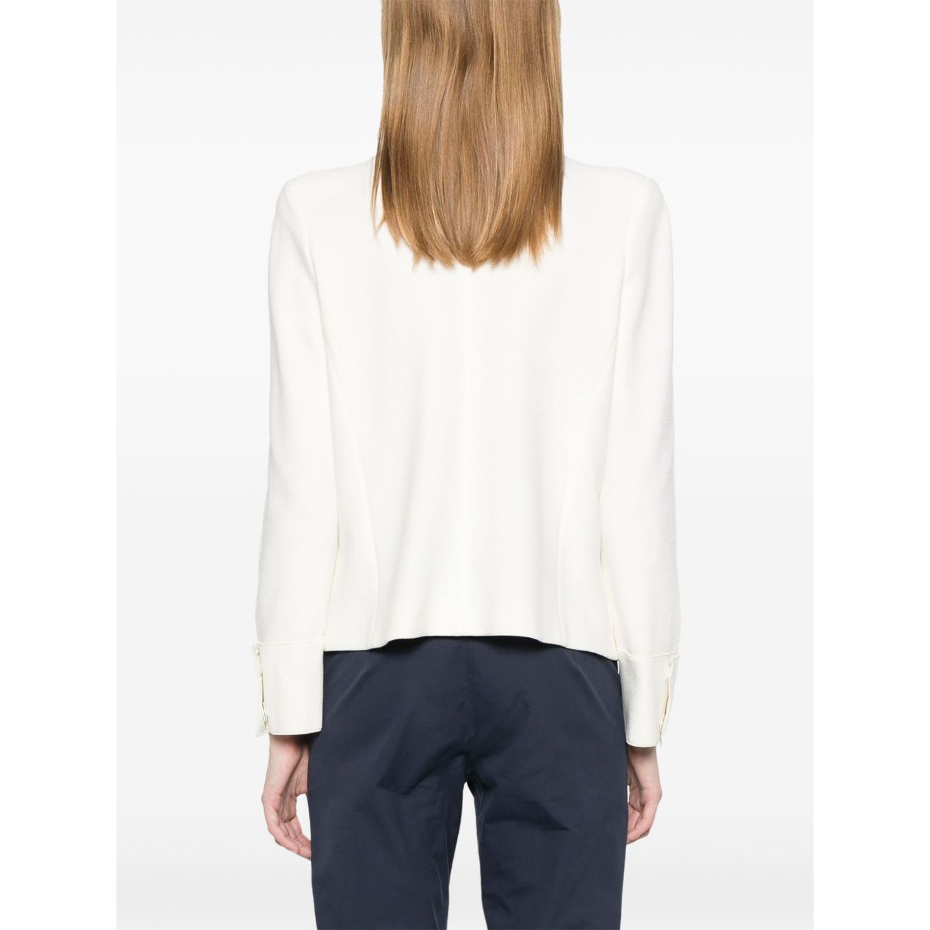 Emporio Armani Ottoman-jersey jacket Jackets