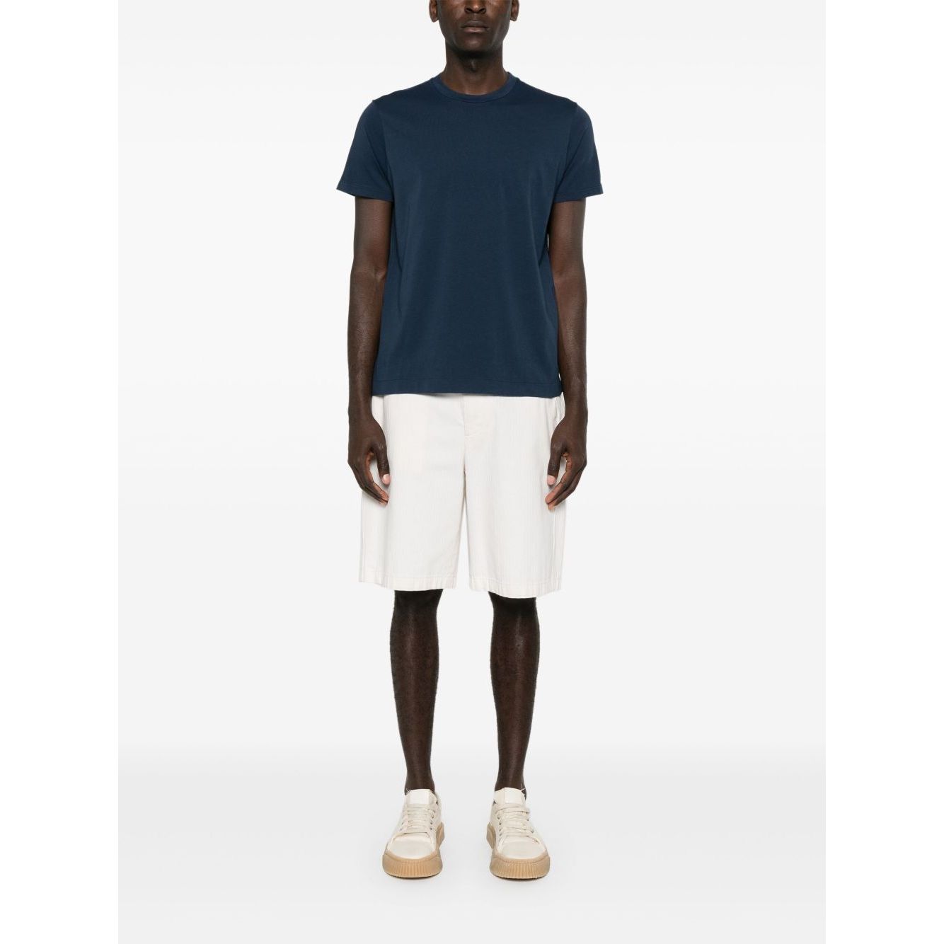 FINAMORE 1925 NAPOLI T-shirts and Polos Blue Topwear