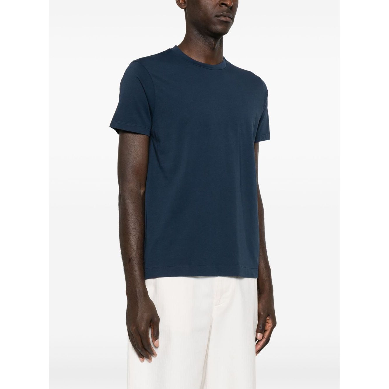 FINAMORE 1925 NAPOLI T-shirts and Polos Blue Topwear