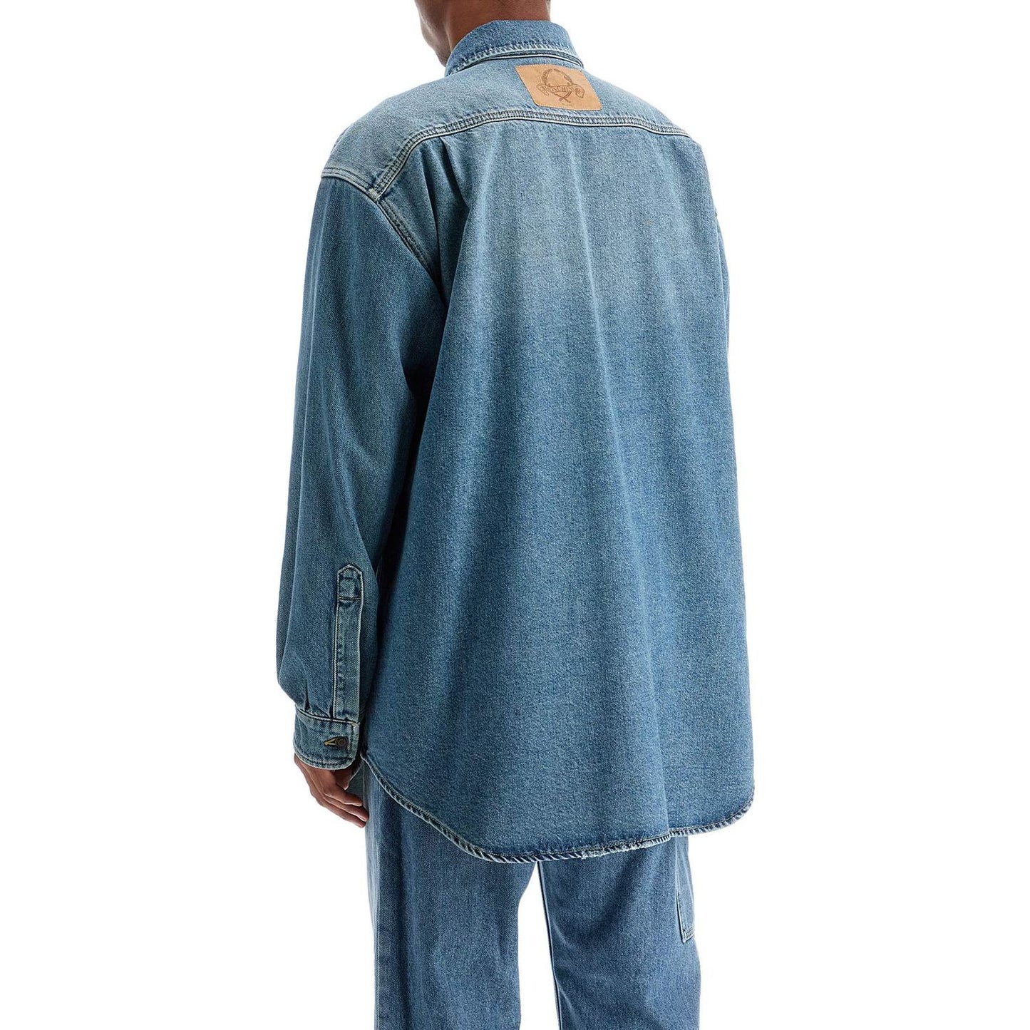 Moschino denim shirt with pockets