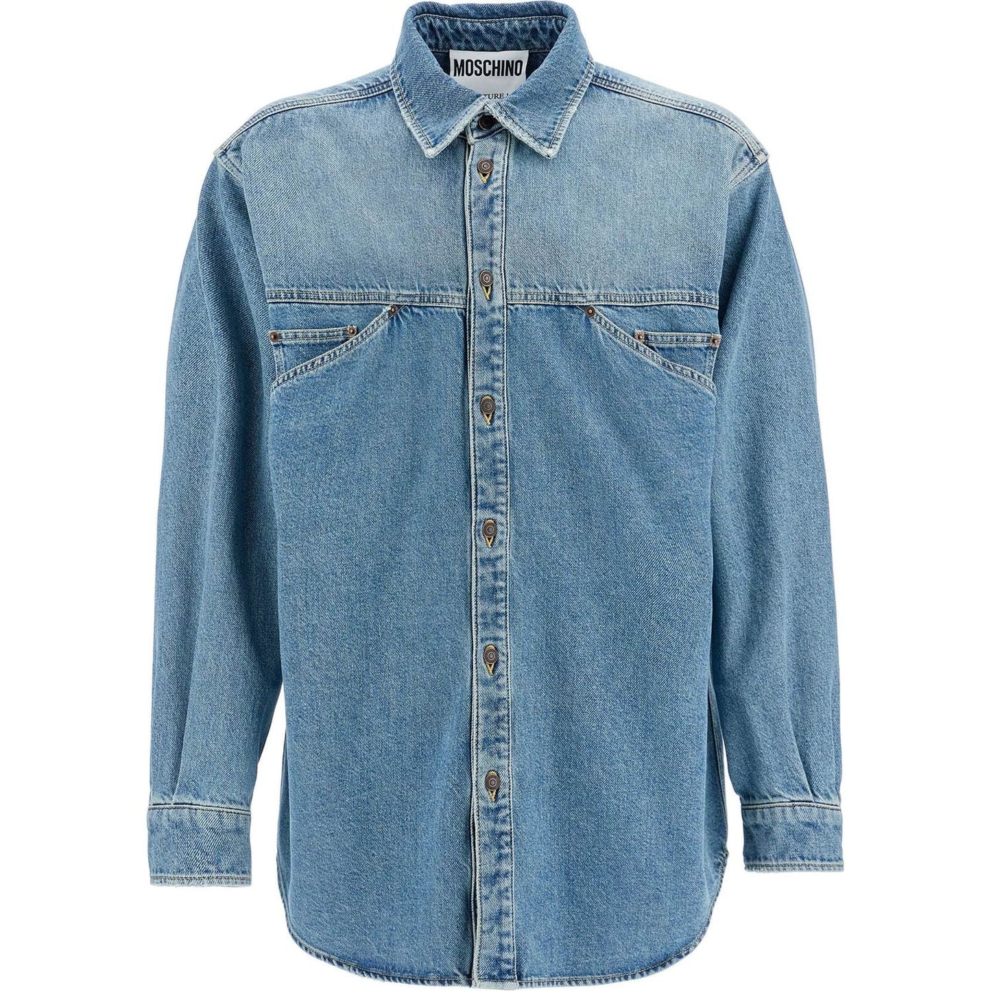 Moschino denim shirt with pockets