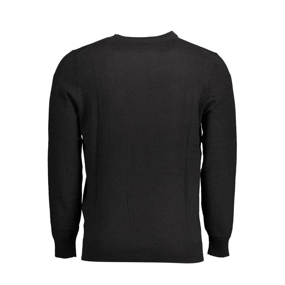 Lyle & Scott Black Cotton Sweater