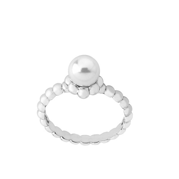 MAJORICA JEWELRY Mod. 14388.01.2.913.010.1 silver ring with pearl detail