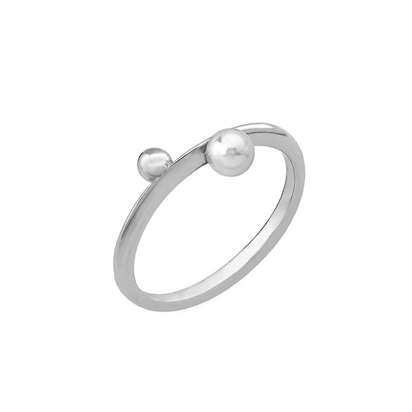 MAJORICA JEWELRY Mod. 15479.01.2.915.010.1 silver ring with pearls