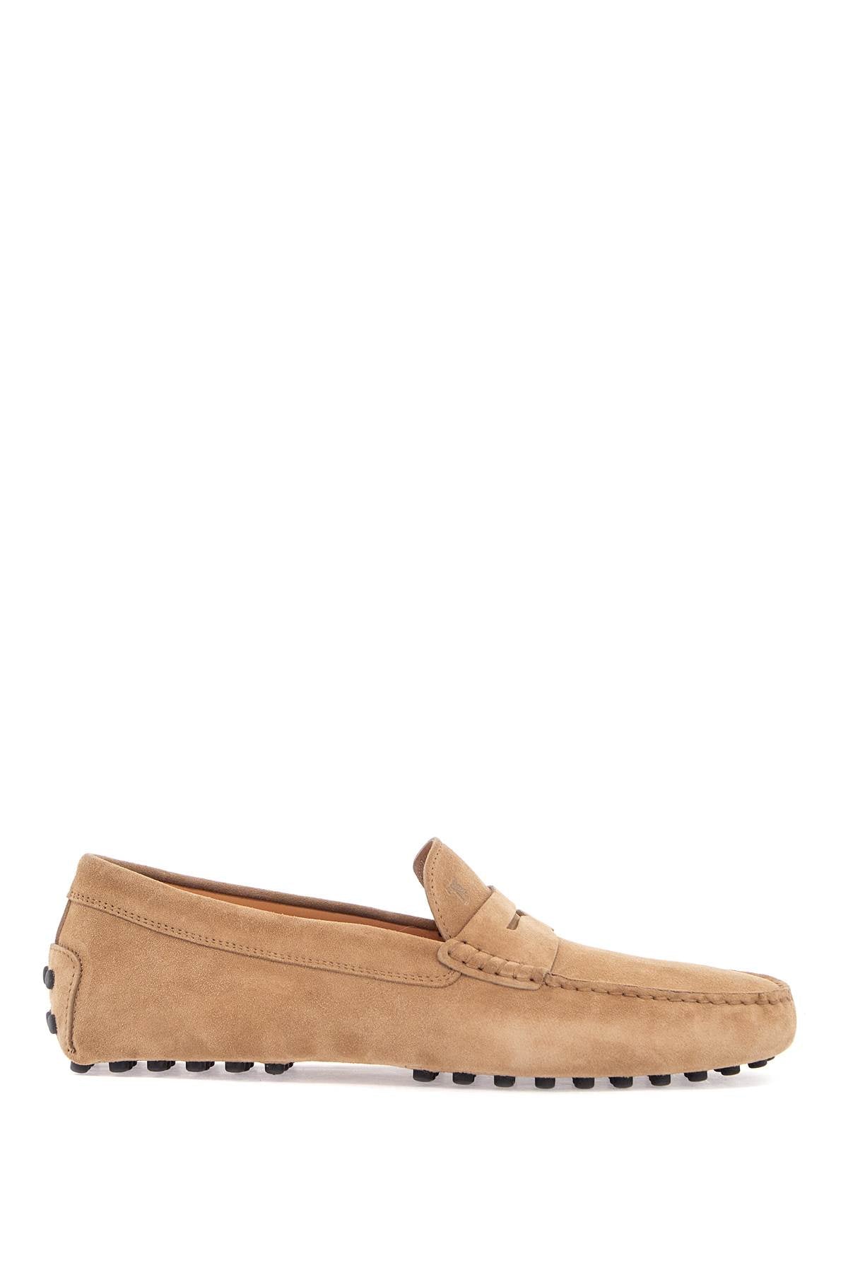 Tod'S bisquit leather moccasin with rubber sole Moccasins Tod'S Rosy Brown
