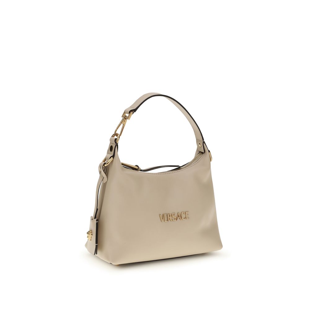 Versace Beige Calf Leather Bos Taurus Handbag 1728,72470364320,Bags,Beige,Handbags - Bags,New with tags,Versace,Women