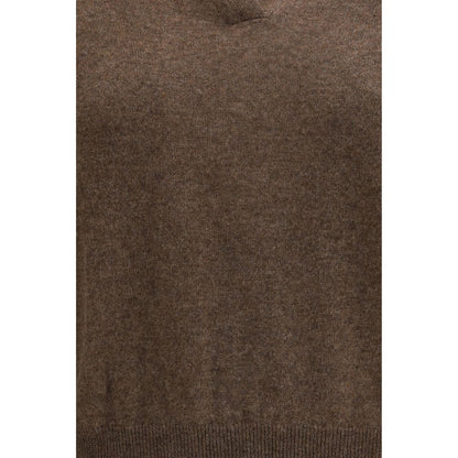 Lisa Yang Brown Cashmere Sweater
