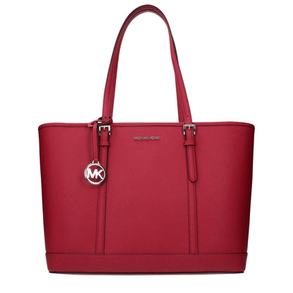 Michael Kors Red Leather Shoulder Bag 1728,75667636384,Bags,Michael Kors,New with tags,Red,Shoulder Bags - Bags,Women