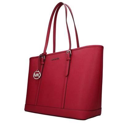 Michael Kors Red Leather Shoulder Bag 1728,75667636384,Bags,Michael Kors,New with tags,Red,Shoulder Bags - Bags,Women
