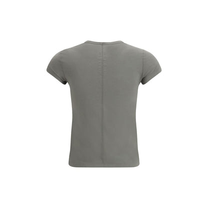 Rick Owens Gray Cotton T-Shirt