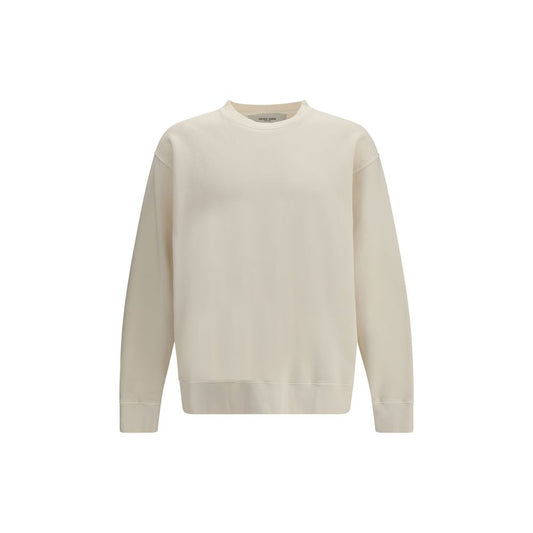 Golden Goose Beige Cotton Sweatshirt 1728,72470364320,Beige,Clothing,Golden Goose,Men,New with tags,S,Sweaters - Clothing,Sweatshirts - Sweaters - Clothing