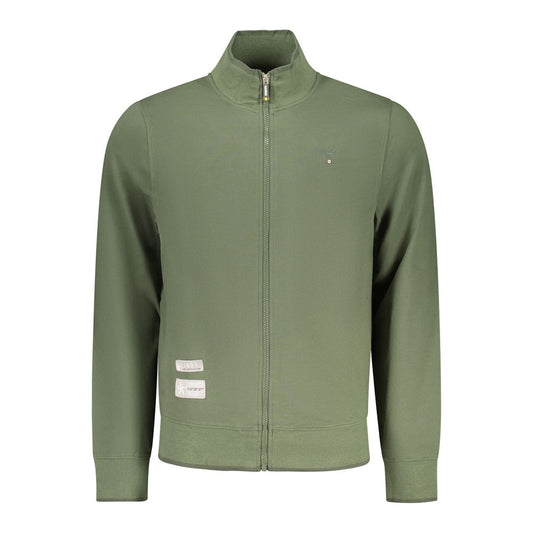 Accademia Militare Verde Cotton Men Sweatshirt 1728,3XL,67403481248,Accademia Militare,Clothing,Green,L,M,Men,New with tags,S,Sweaters - Clothing,Sweatshirts - Sweaters - Clothing,XL,XXL