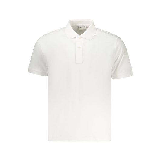 Pepe Jeans White Cotton Polo Shirt 1728,67403481248,Clothing,L,M,Men,New with tags,Pepe Jeans,Polo Shirts - T-Shirts - Clothing,S,T-Shirts - Clothing,White,XL,XXL