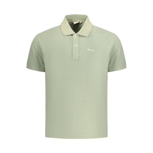 Pepe Jeans Green Cotton Polo Shirt 1728,67403481248,Clothing,Green,L,M,Men,New with tags,Pepe Jeans,Polo Shirts - T-Shirts - Clothing,S,T-Shirts - Clothing,XL,XXL