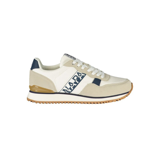 Napapijri Blue Polyester Athletic Sneakers