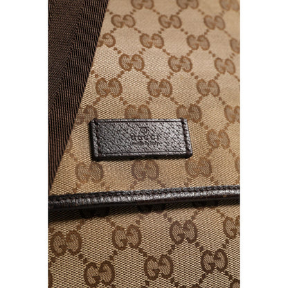 Gucci GG Canvas Flap Messenger Bag