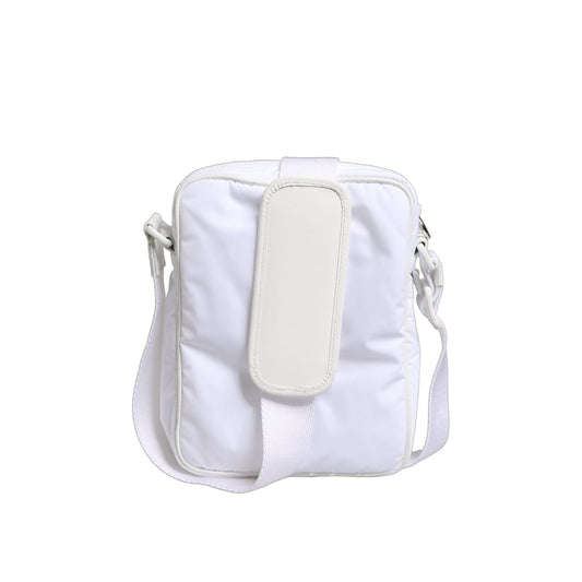 Dolce & Gabbana White Logo Plaque Crossbody Shoulder Borse Men Bag