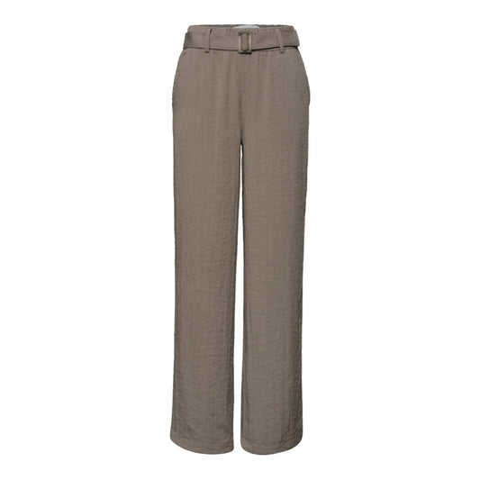 Street One Beige Viscose Casual Pants