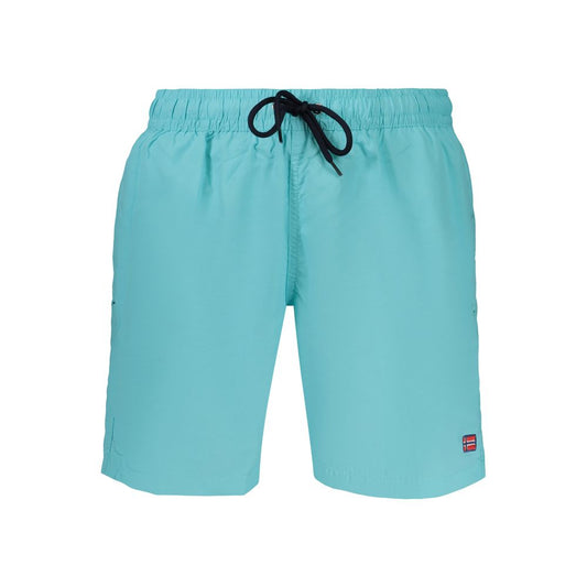 Norway 1963 Azzurro Polyester Men's Swimwear