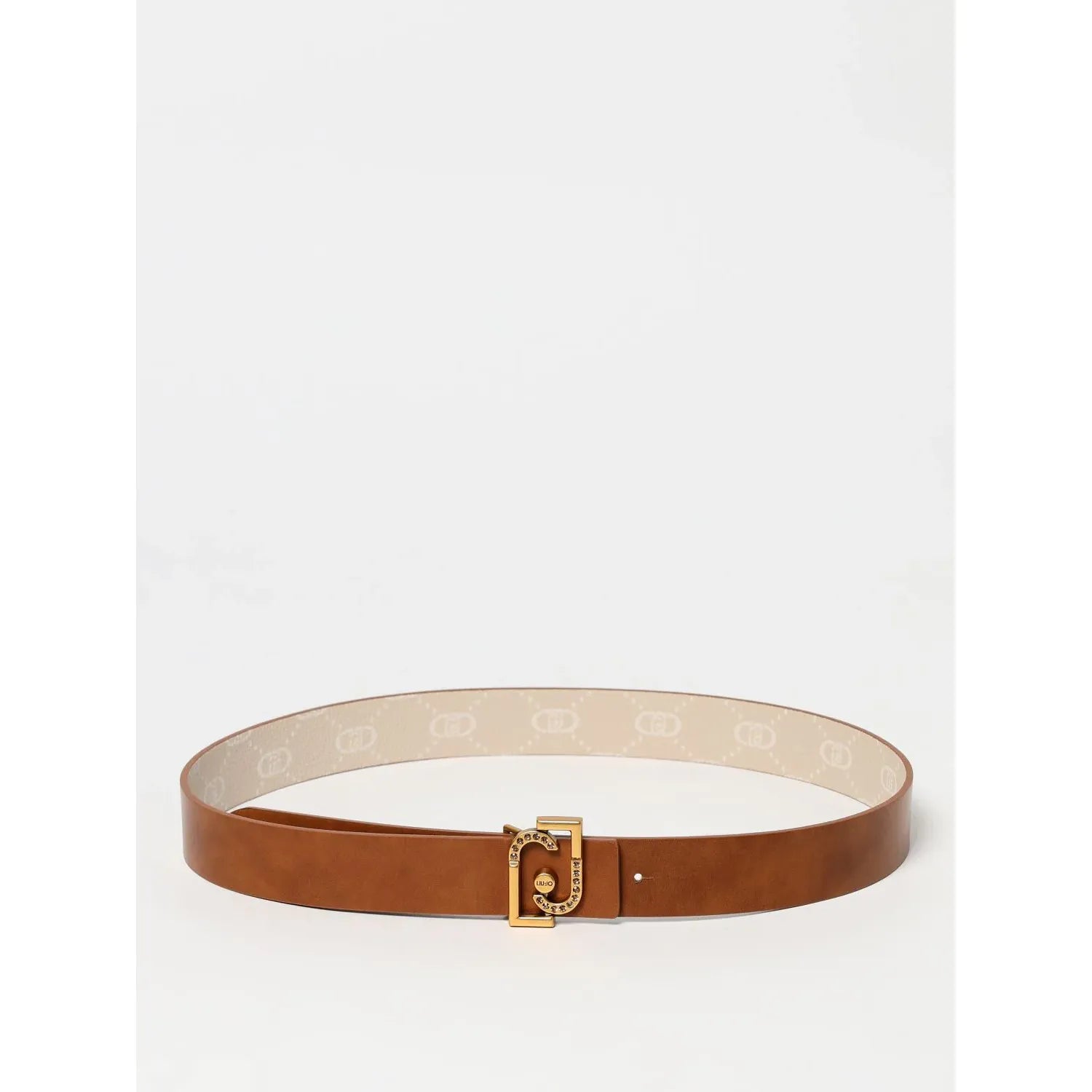 Liu Jo Beige Leather Regular Belt