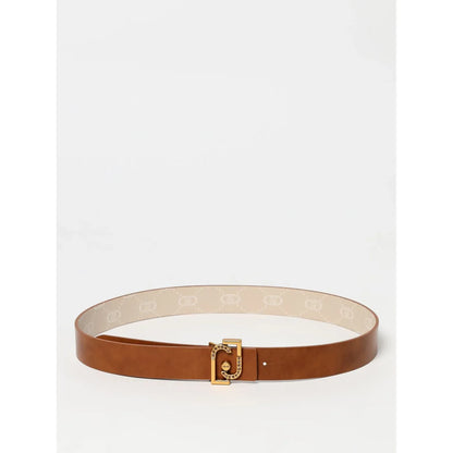Liu Jo Beige Leather Regular Belt
