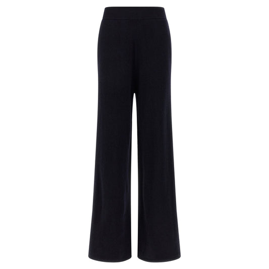 Max Mara Blue Cashmere Casual Pants
