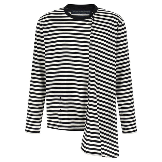 Yohji Yamamoto Bicolor Cotton Cardigan