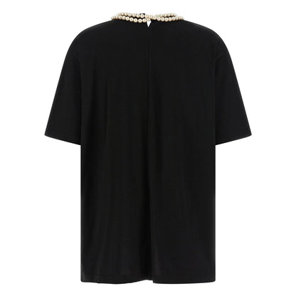 Junya Watanabe Black Cotton T-Shirt