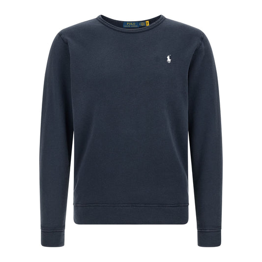 Polo Ralph Lauren Blue Cotton Sweatshirt
