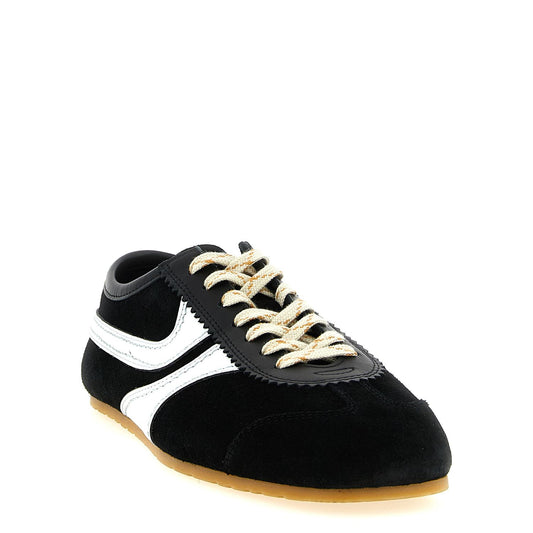 Dries Van Noten Bicolor Calfskin Sneakers
