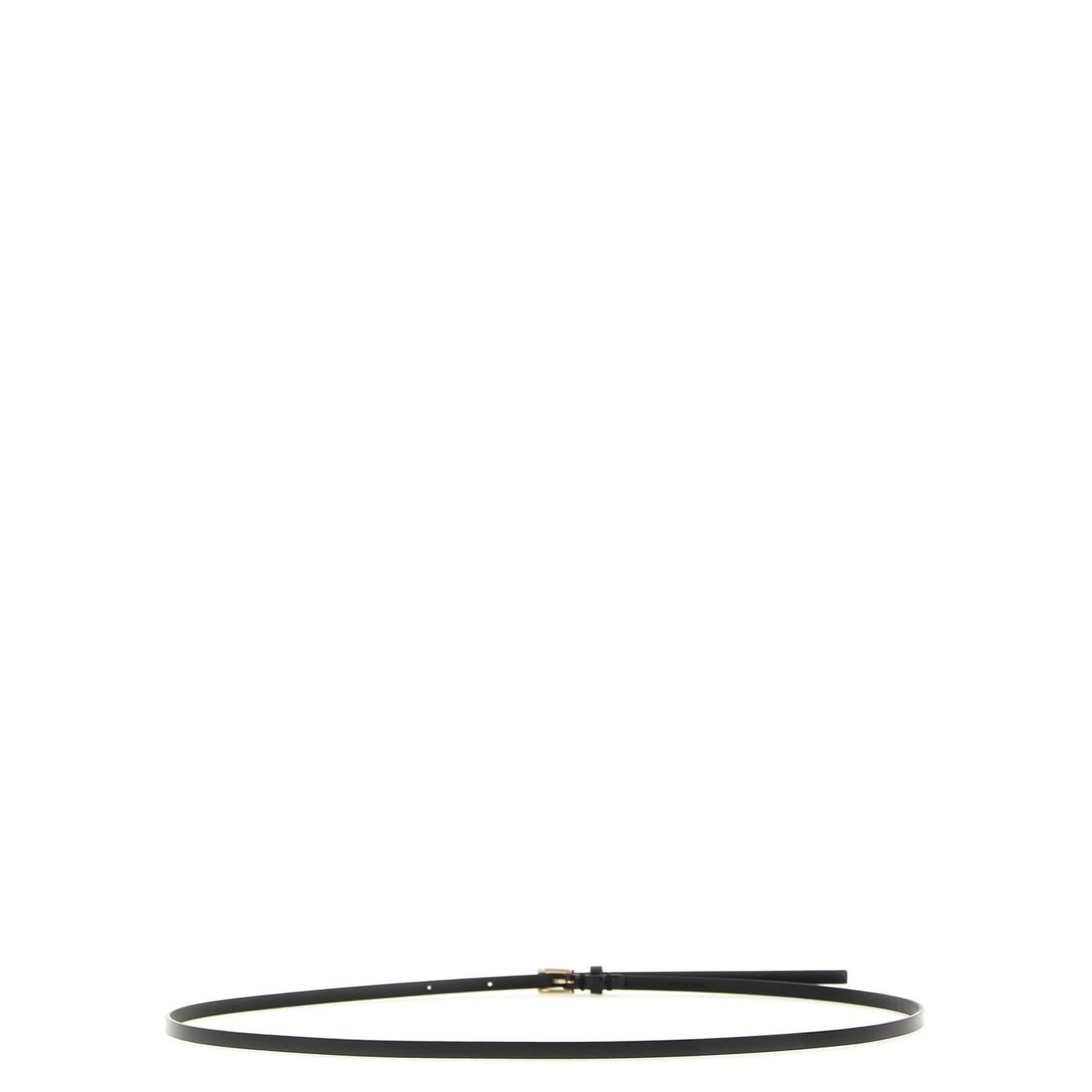 Tom Ford Black Calfskin Thin Belt