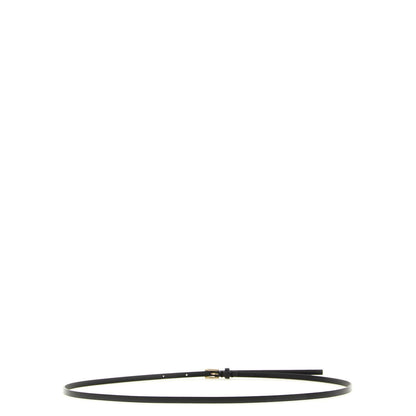 Tom Ford Black Calfskin Thin Belt