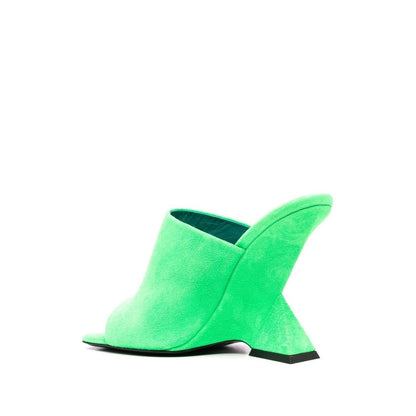 The Attico Sandals Green