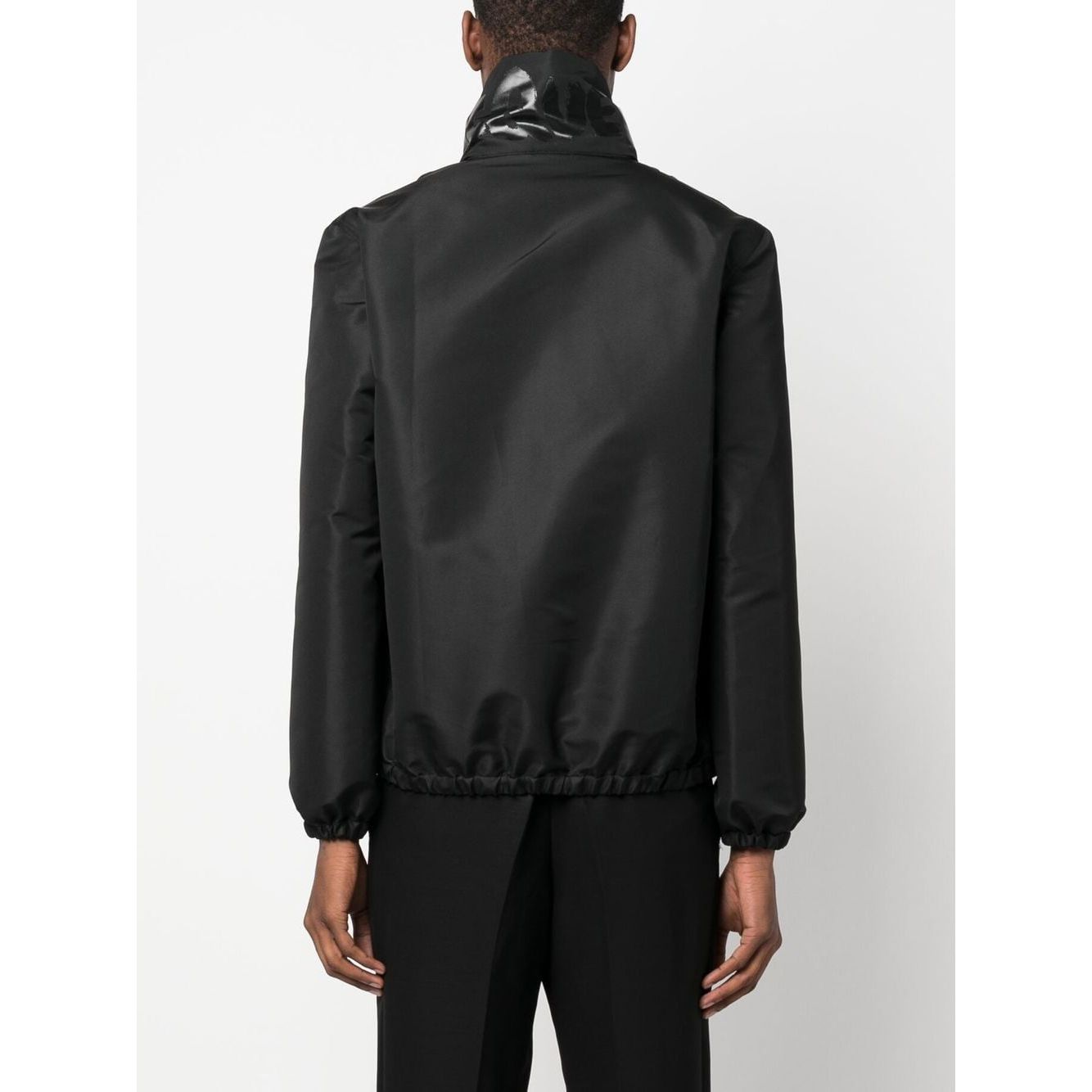 Alexander McQueen Graffiti-print zip-up Jacket