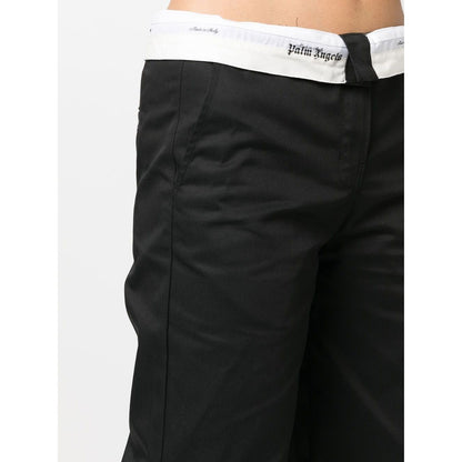 Palm Angels Trousers Black Trousers