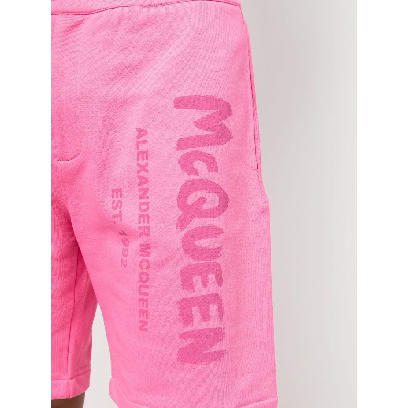 Alexander McQueen Graffiti-print Track Shorts
