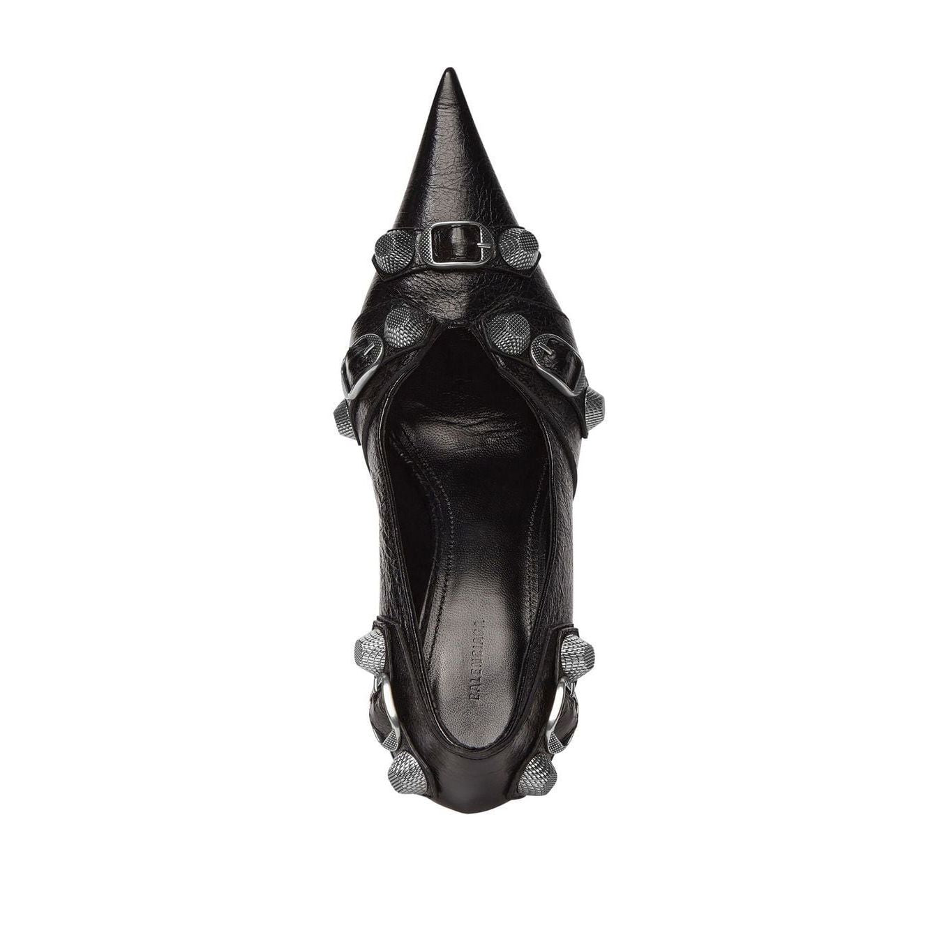 Balenciaga Cagole 90MM cracked heel pumps