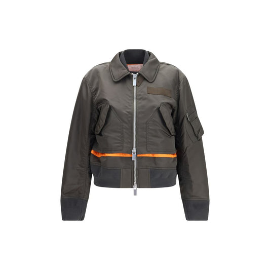 Sacai Bicolor Nylon Bomber