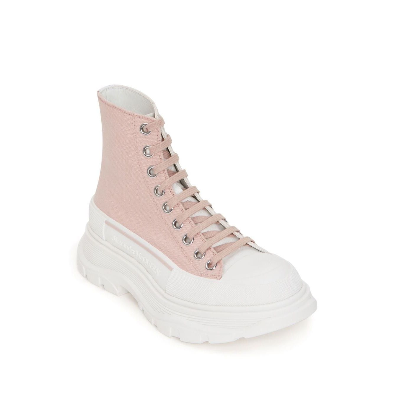 Alexander McQueen oversized sole ankle boots